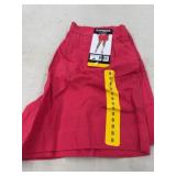 Express Linen Shorts Size 8 Red
