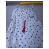 Hunter McGrady Maxi Dress Cherry Print XL