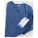 Womens Cropped Moisture Wicking Tee L