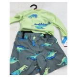 18M Boys Dinosaur Swim Set