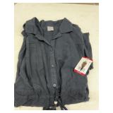Black Cotton Cover Up XL/XXL