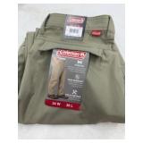 Coleman Stretch Khaki Pants 34W 30L