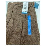 GAP Twill Drawstring Pant Leopard Large
