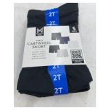 Girls Cartwheel Short 2T, 5-Pack