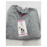 Light Grey V-Neck SS Sweater, Small