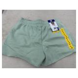 Champion Raw Hem Fleece Shorts, Size M