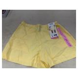GAP Linen Pull-On Yellow Shorts, Size S