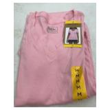 Eddie Bauer Pink V-Neck Tee, Size M