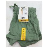Roxy Medium Green Pull-On Shorts