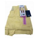 GAP Linen Pull-On Shorts, Yellow, Size S