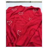 Vince Camuto Red Sweater XXL