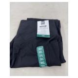 Womens High-Rise Ankle Legging 3XL Black
