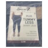 Seven7 Plus Tummy Less Skinny Jean 22W