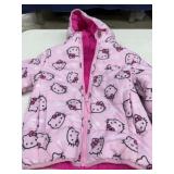 Hello Kitty Pink Hooded Puffer Jacket 5T