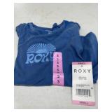 Roxy Relaxed Boxy Tee Small Blue