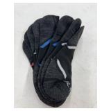 4 Pairs Black Crew Socks
