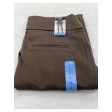 Express Ponte Pant, Brown, Size L