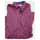 Nick Graham Red Printed Shirt, Large