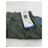 GAP Womenï¿½s Green Pull-On Linen Pants Large