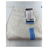 Express Straight Leg Pull On Pant Cream L