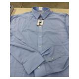 Nick Graham 2XL-XL Light Blue Dress Shirt