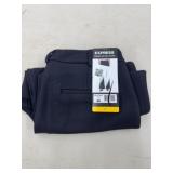 Express Black Straight Leg Pants, M