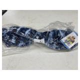 Large Navy Stripe Bikini Top