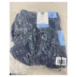 Womens Wide Leg Trouser, Navy, Size L