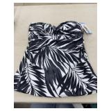 Large Fashion Tankini Top White