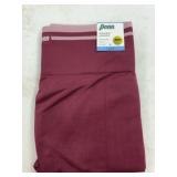 Penn Seamless Leggings Large Maroon