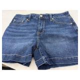 Seven Blue Denim Shorts Size 8