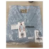 Weatherproof Sweater Polo, Baby Blue, Small