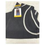 Express V-Neck Knit Vest, Size M