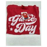 Red Game Day Graphic T-Shirt X-Small