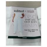 Edited Hunter McGrady Wide Leg Crop Jeans 24W
