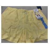 GAP Linen Pull-On Yellow Shorts, Size L