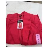 Express Linen Blend Blazer, Small, Pink