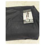 Rafaella Pintuck Crop Pants 20W Black