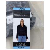 Rebecca Minkoff Cropped Trench Coat Large