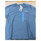 Solarbuilt Blue Graphic T-Shirt Large