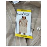 Nine West Khaki Shirt Dress, Medium