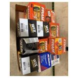 9 Mixed Oil Filters FRAM WIX ACDelco