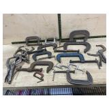 Lot C-Clamps & Locking Welding Clamps