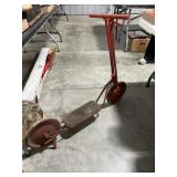 Gendron Pathfinder Steel Scooter Red Vintage