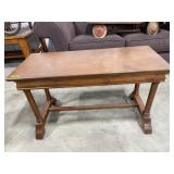 Butler Stool & Bench Co. Wooden Storage Bench