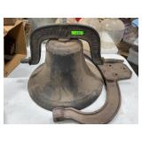 Perrin & Gaff Co Ohio Cast Iron Bell #2