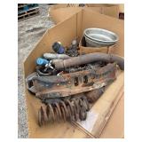 Auto Springs, Exhaust, AC Parts & Hardware Lot