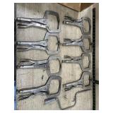 8  Vise-Grip C-Clamp Locking Pliers