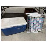 Coleman Poly-Lite 48 Cooler and 2 Beach Chairs