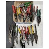Lot Aviation Snips and Tin Snips